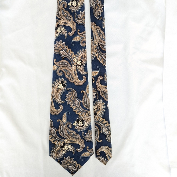 Balancine Mickey Mouse Silk Necktie - Picture 5 of 15